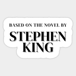 stephen king Sticker